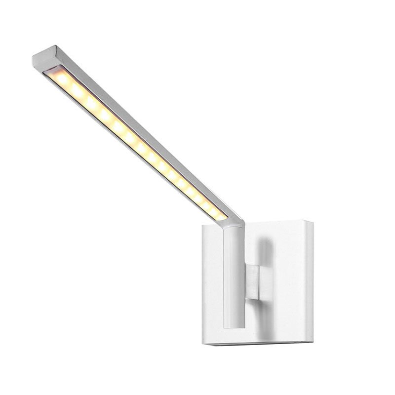 comprar lámpara de pared orientable blanca luzfin