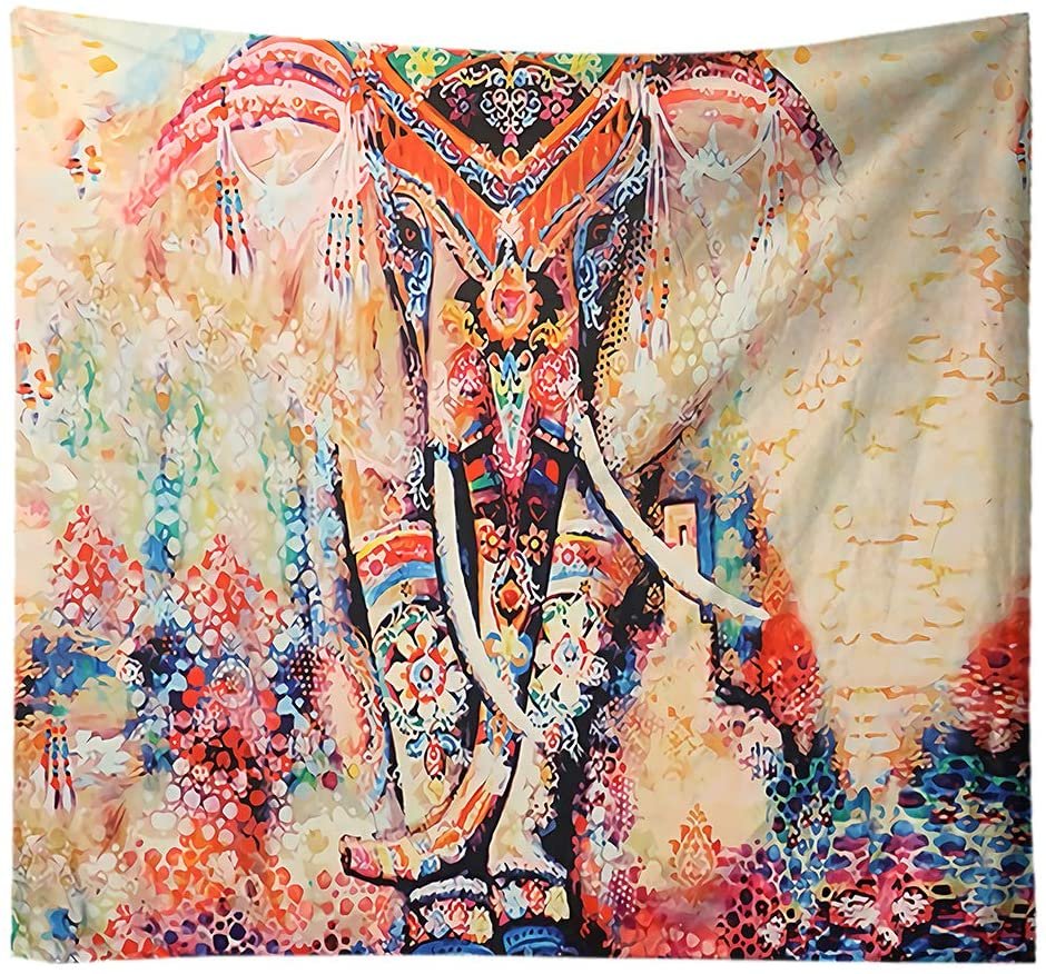 tapiz pared elefante